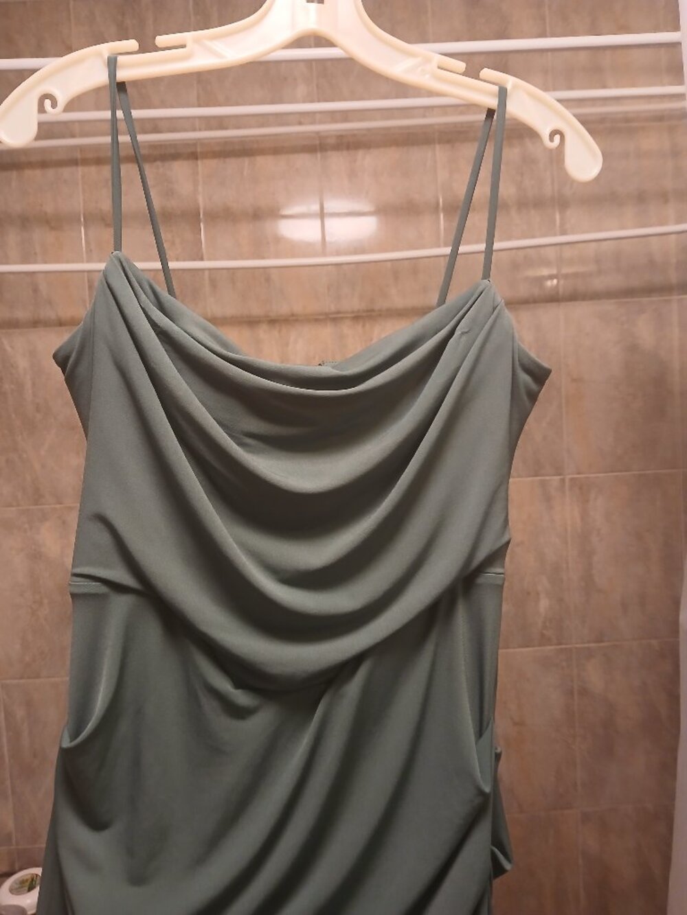 House cb.dress large 48 long, green